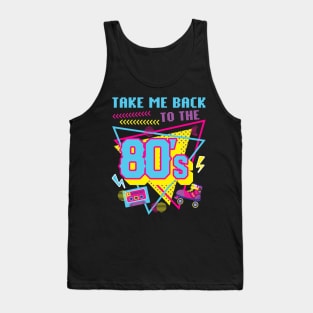 Take Me Back To The 80s Gift For Boys Girls kids Tank Top